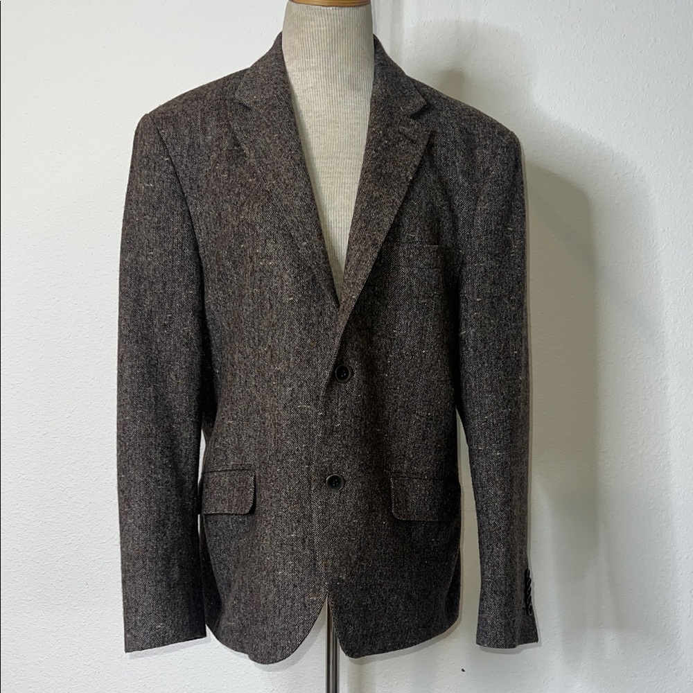 Spurr New York Logan Wool Tweed Sport Coat Blazer
